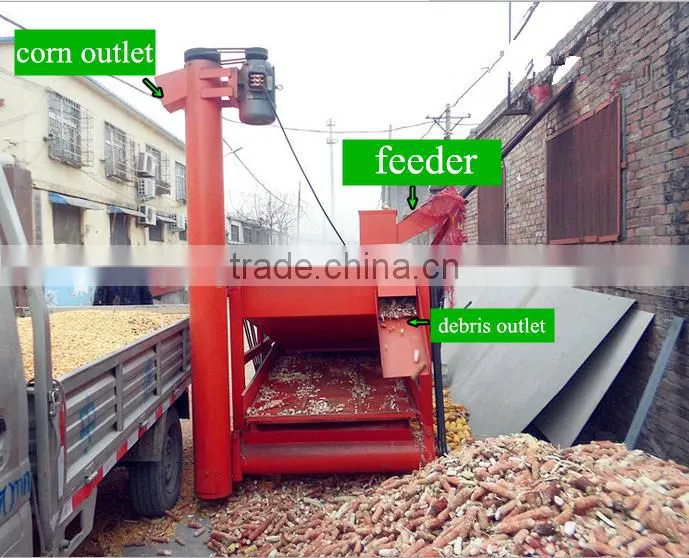 5 axis corn thresher high output maize sheller