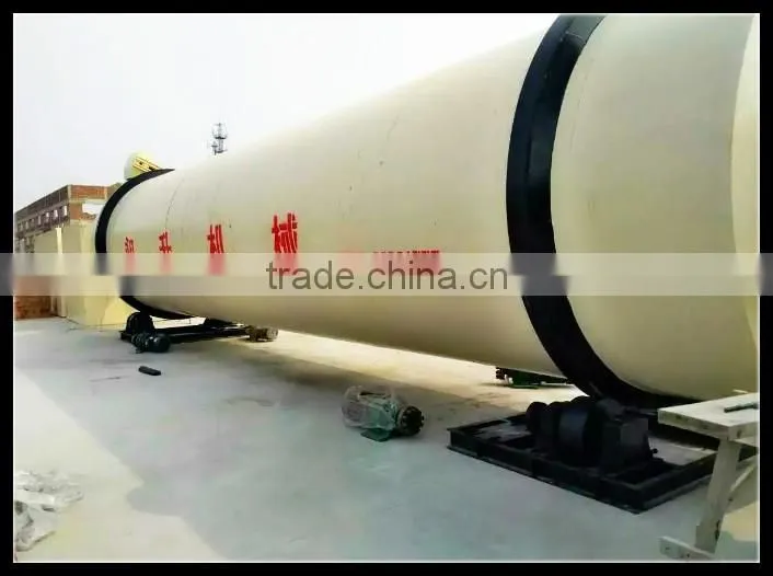 High capacity three pass 5 ton per hour sawdust dryer to dry sawdust with initial 50% moisture