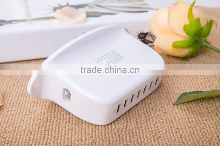 Hot sales 7 Ports USB Portable Socket for UK ,AU, US standard