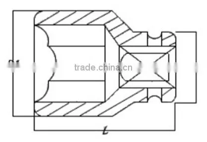 1" Impact Socket