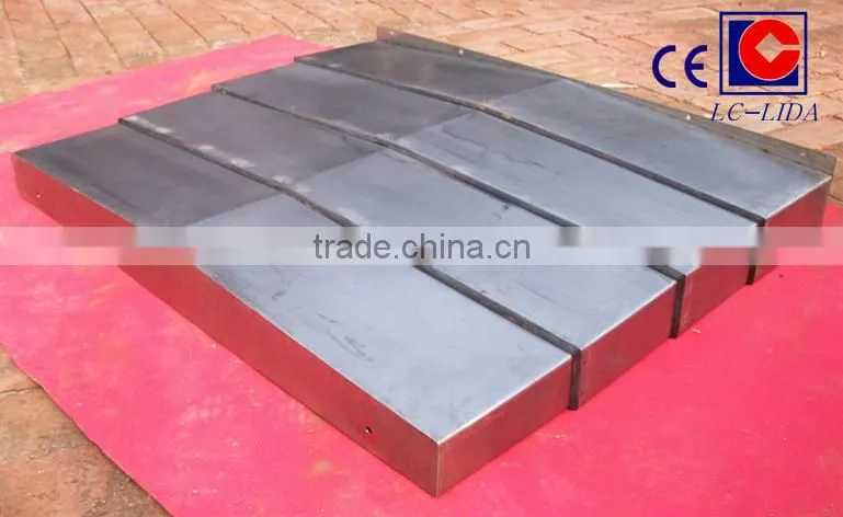telescopic steel plate guideway shield cover