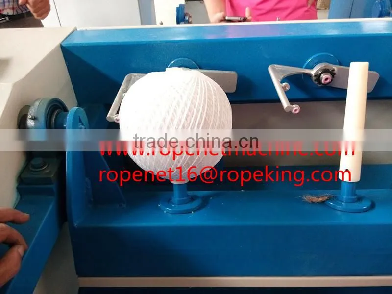 Winding machine making balls E:ropenet16@ropeking.com/Skype:Vicky.xu813