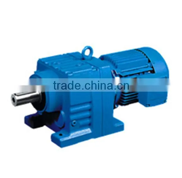 R series coaxial helical geared motor,motor gearbox,motor reducer