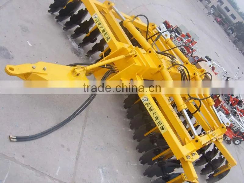 agricultural 1BZDZ-6.2 wing folded heavy duty disc harrow with great price