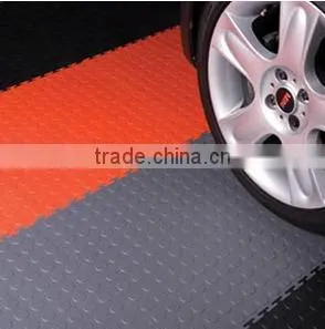 2016 quality plastic floor tiles for garage area
