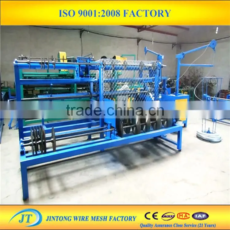 chain link fence machine