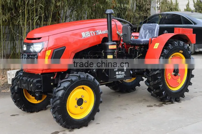 4WD 40hp gardening tractor with power down and hydraulic output