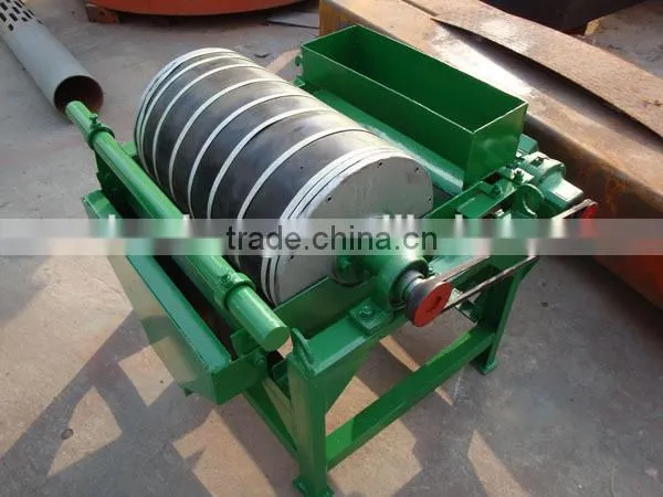 Multiple use wet and dry magnetic separator for iron sand separation