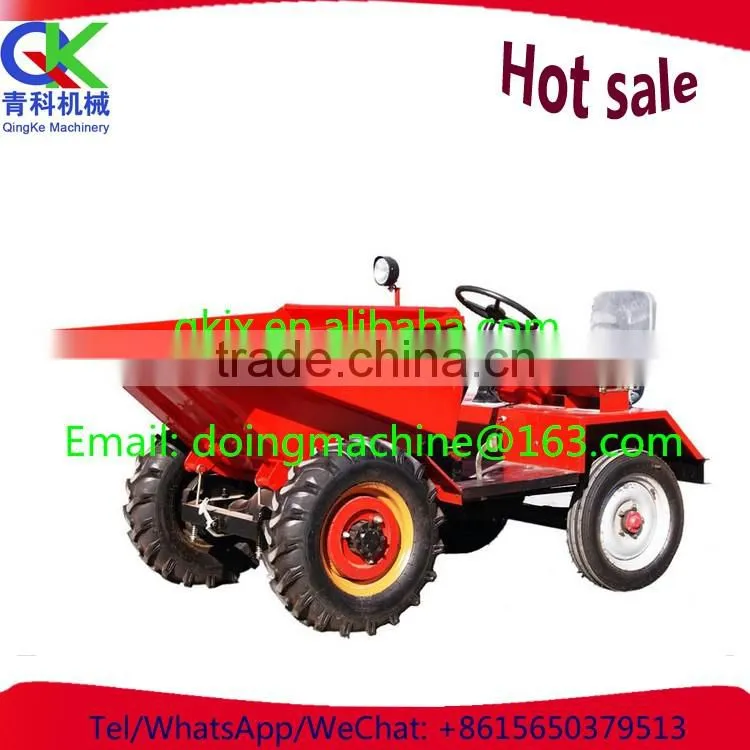earthing moving machine articulated hydraulic mini dumper truck