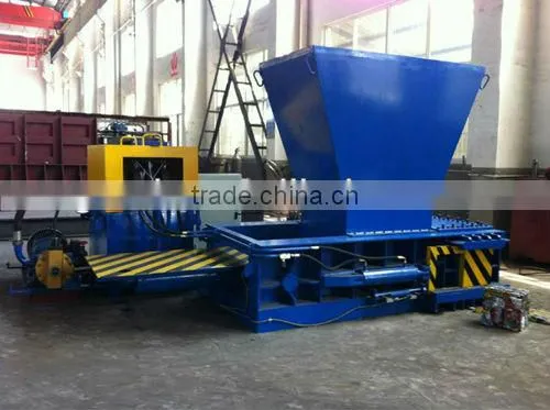 630KN hydraulic scrap aluminum tin can press baling machine