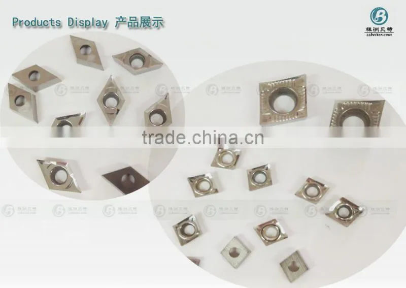 CCGX0603 inserts LH chipgroove for Aluminia only