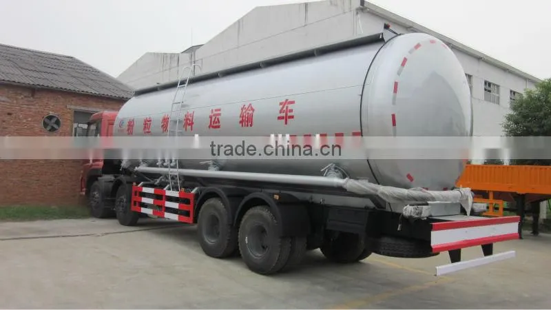 30000 liter bulk cement tank truck, 30000 liters bulk powder tank truck, 30000 liters bulk concrete powder tank truck.