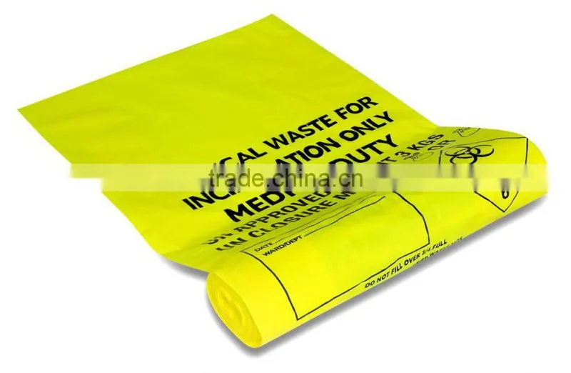 wholesale china products medical disposable plastic garbage bags for construction