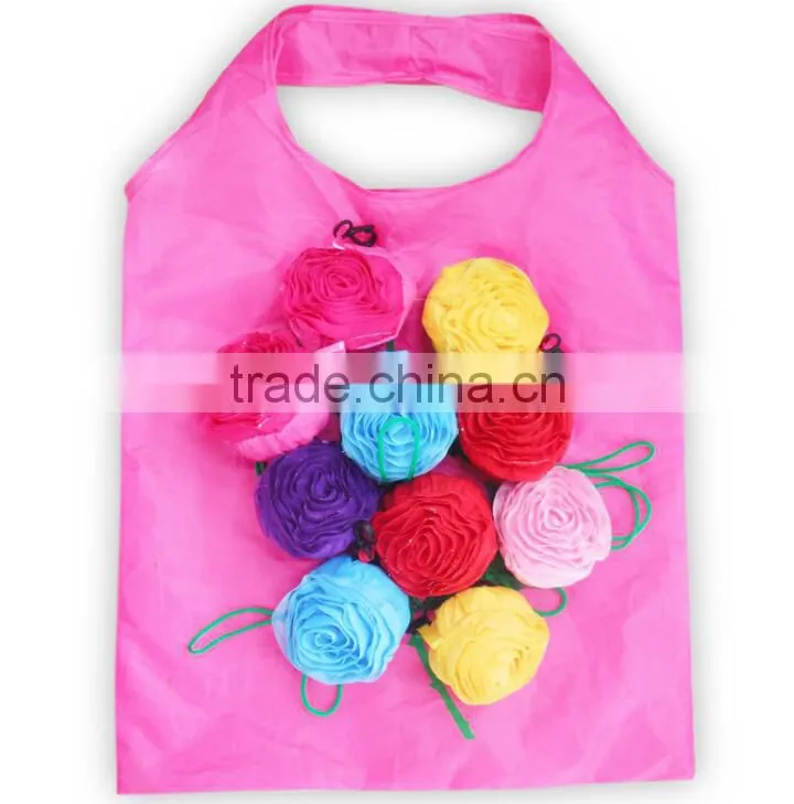 Foldable PET bag for shopping