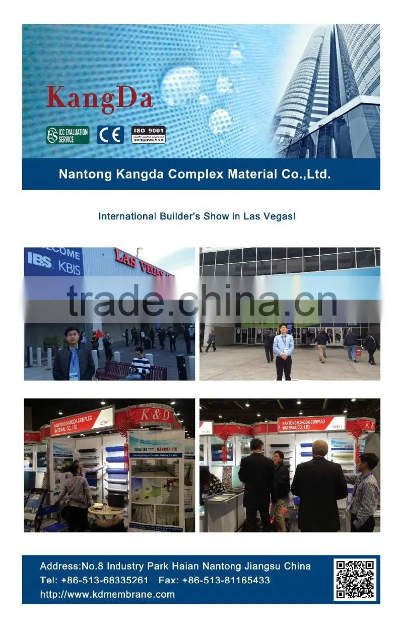 KDBG110 Polypropylene Waterproof Breathable Moisture permeable Roofing Underlay Membrane