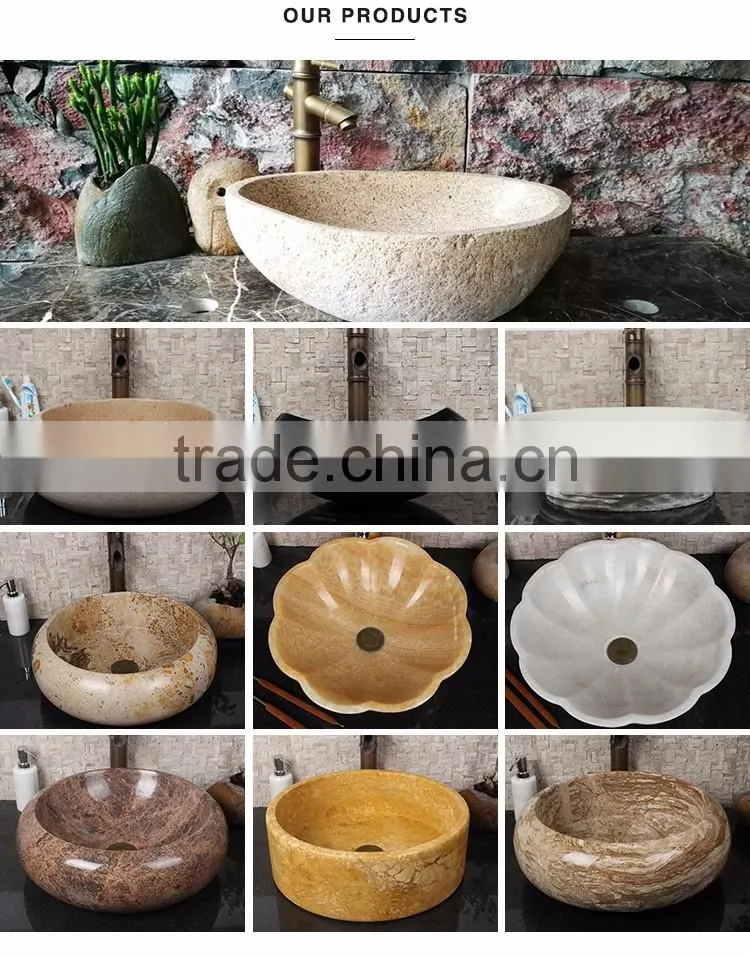 Wholesale Cheap Natural Marble Polished Elegant Wash Basin