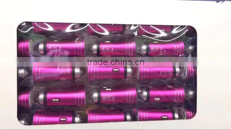 Double USB ports Wholesale Quick Charging Universal Car Charger