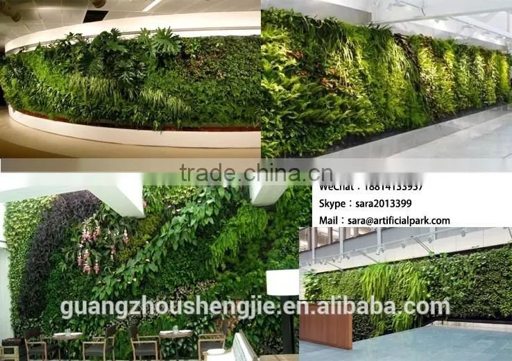 Vertical grass wall, garden artificial hanging green wall,artifiicial wall dropback
