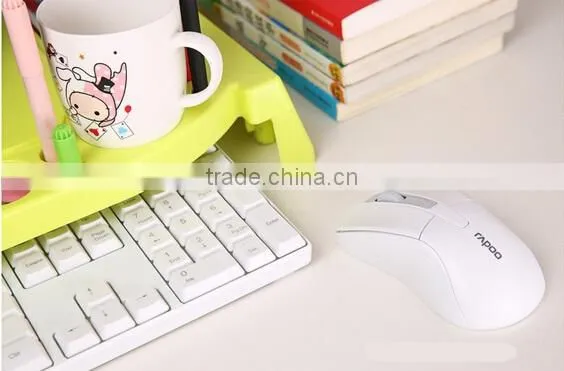 Adjustable Height Desktop Keyboard Storage Box