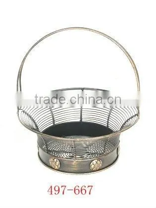 metal bicycle plant holder