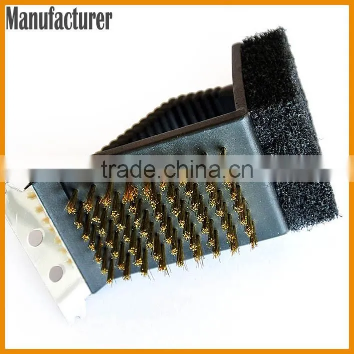 manufacturer for 3-sided grill brush