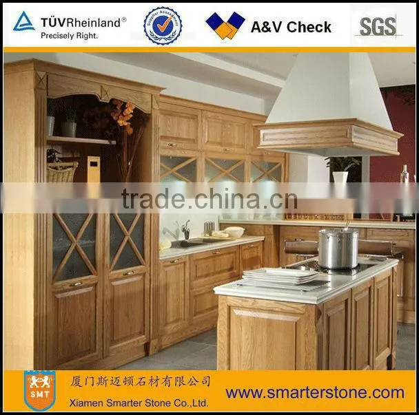 Solid Wood Popular Kitchen Cabinet Design