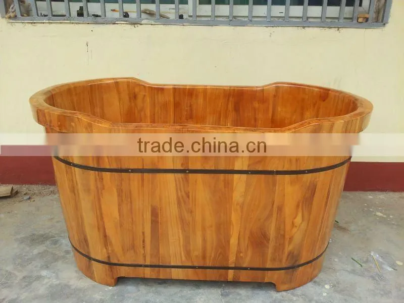 Eco-Friendly wooden basin of bath