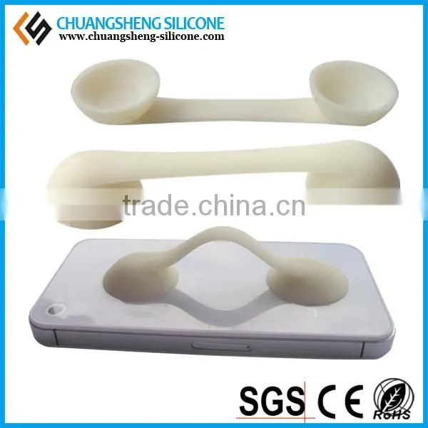 Simple fashion round shape vacuum silicone sucker for phone holder