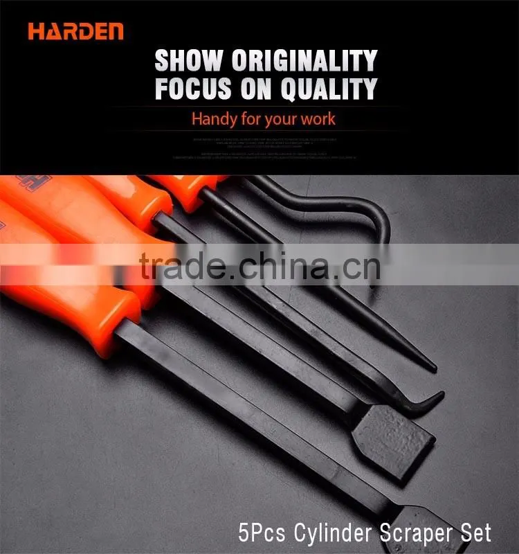 Professional High Carbon Steel 5PCS Cylinder Scraper Set