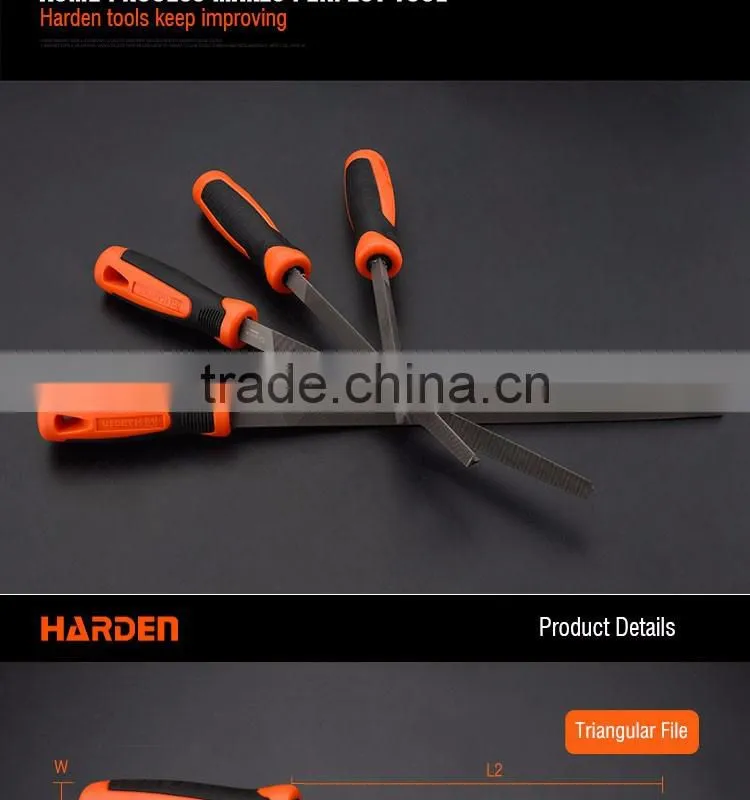 Professional 10" Round Second Cut File With Soft Handle