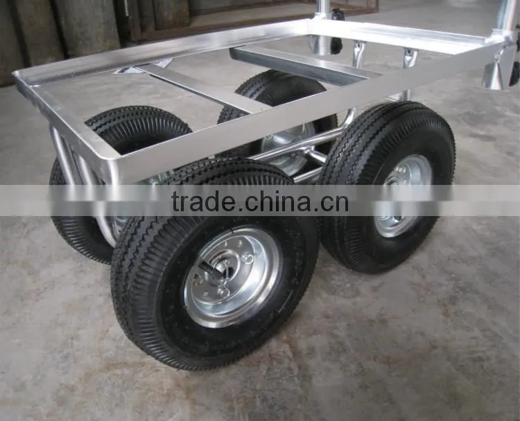 Four Air Wheel Cheap Aluminium Tool Cart