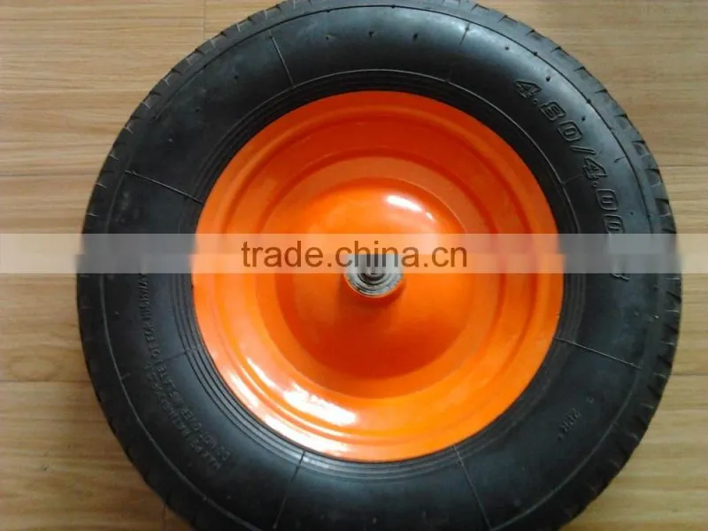 Wheelbarrow Air wheel 4.00-8 for Russia market