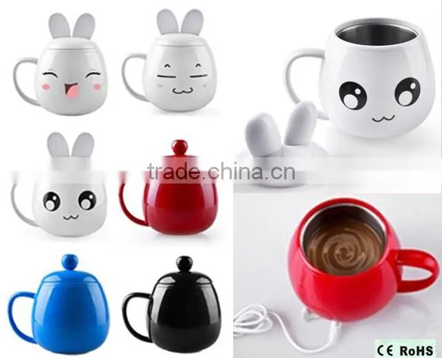 Sunlike SLM9001 Hot!!2014 newly Cute USB heated warmer coffee cup mug