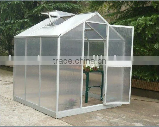 anodized extra strong aluminum greenhouse