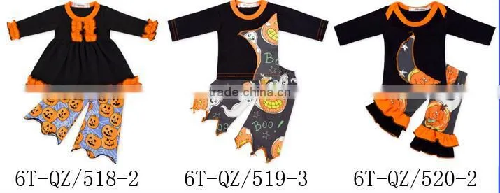 Boutique Cotton 18" Doll Clothes Halloween Day Black Long Sleeve Clothing American Girl Doll Clothes