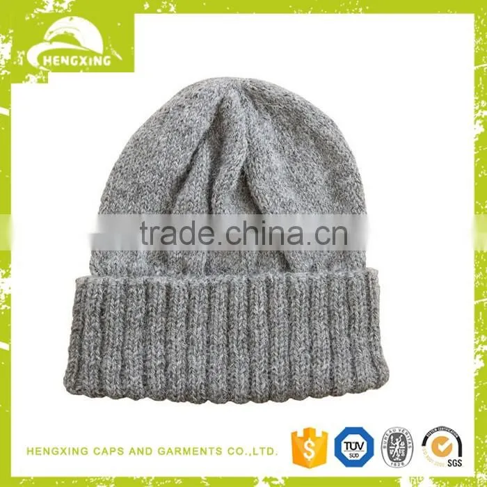 Top Ten High Quality China Wholesale Knit Plain Beanie With Custom Tags