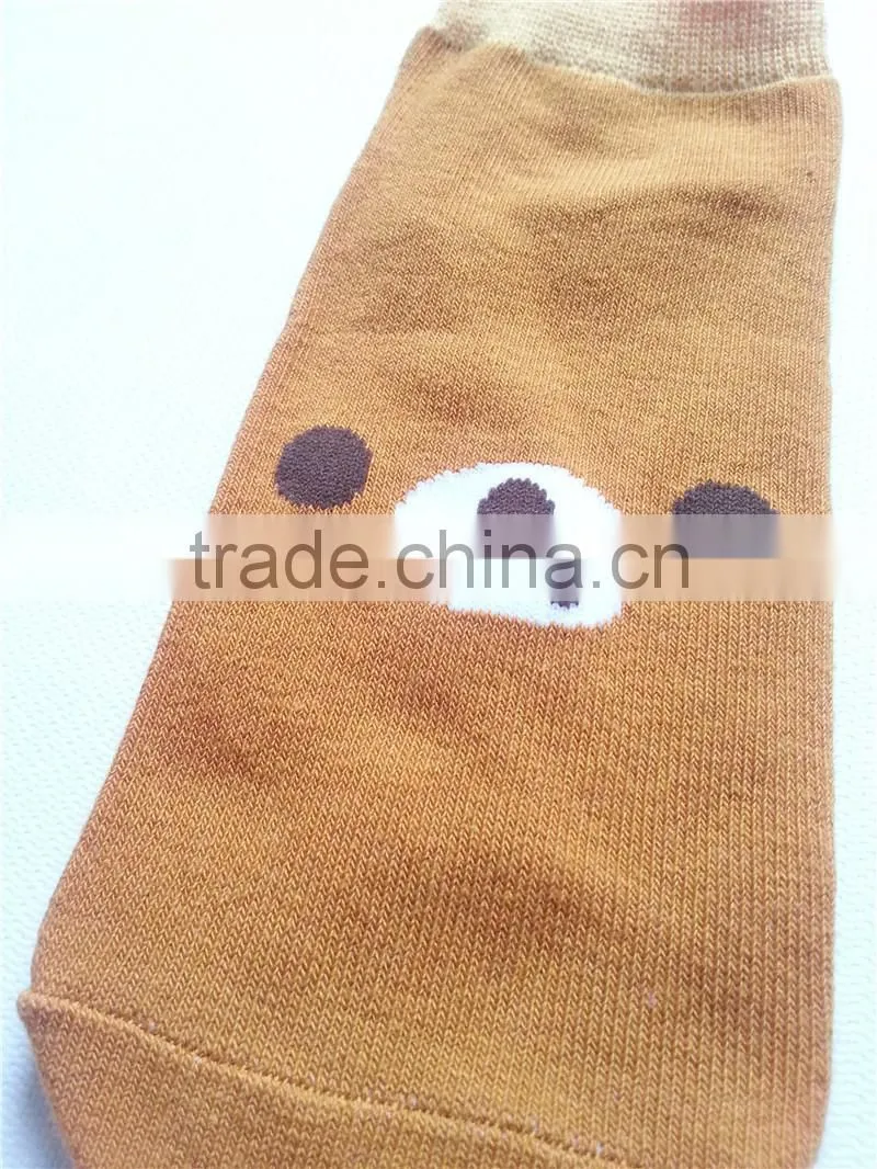 beautiful lovely cartoon children tube sock