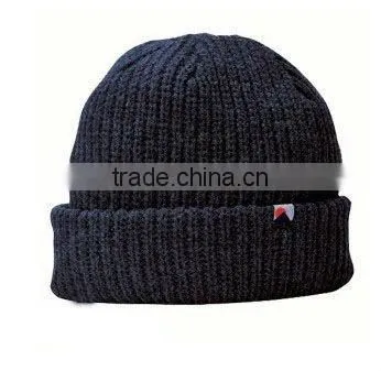 Custom ski knitting acrylic australian beanie hat