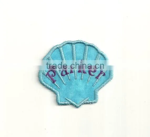 Custom all kinds of embroidered patch for clothes embroidery patch made in china choose size/color