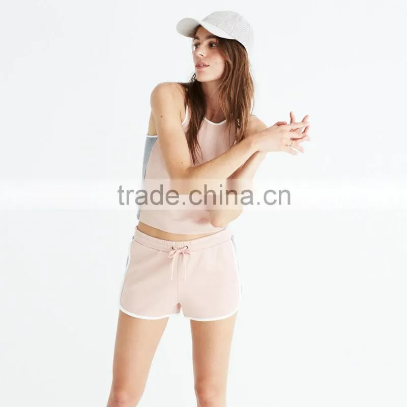 MGOO Wholesale Sexy Running Sport Wear Shorts Leggings Women Dri Fit Shorts With Elastic Rope