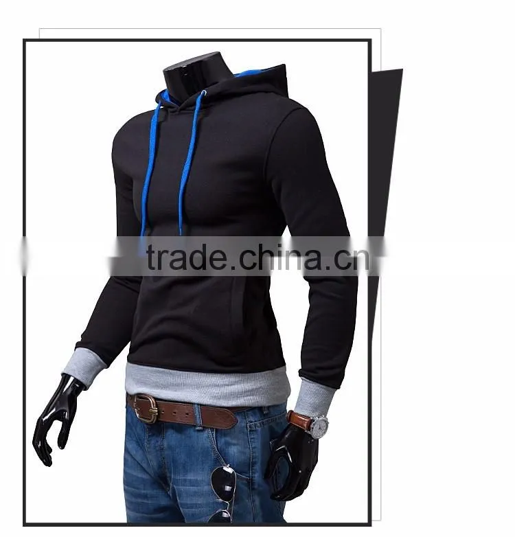 oem wholesale cheap hoodies/ custom fashion man hoody garment/bulk blank pullover hoodies