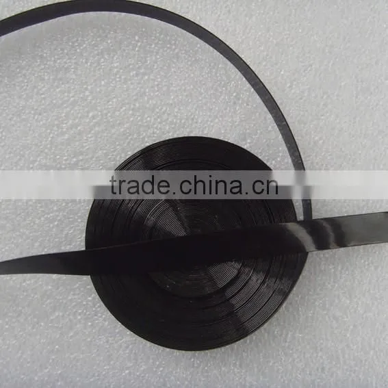 black TPU bra straps
