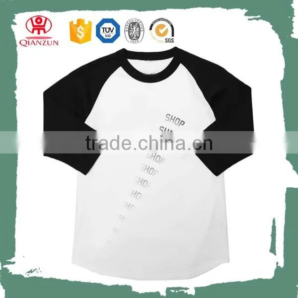 2015 custom fashion t shirt printing men 95% cotton 5% elastane t shirt
