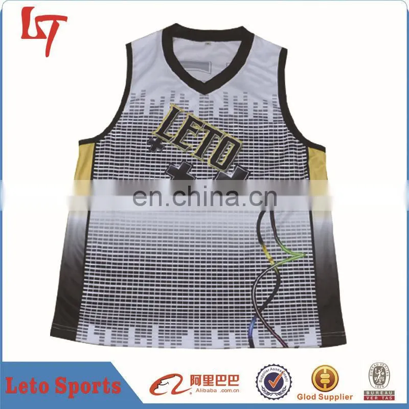 custom design sublimation basketball jersey logo