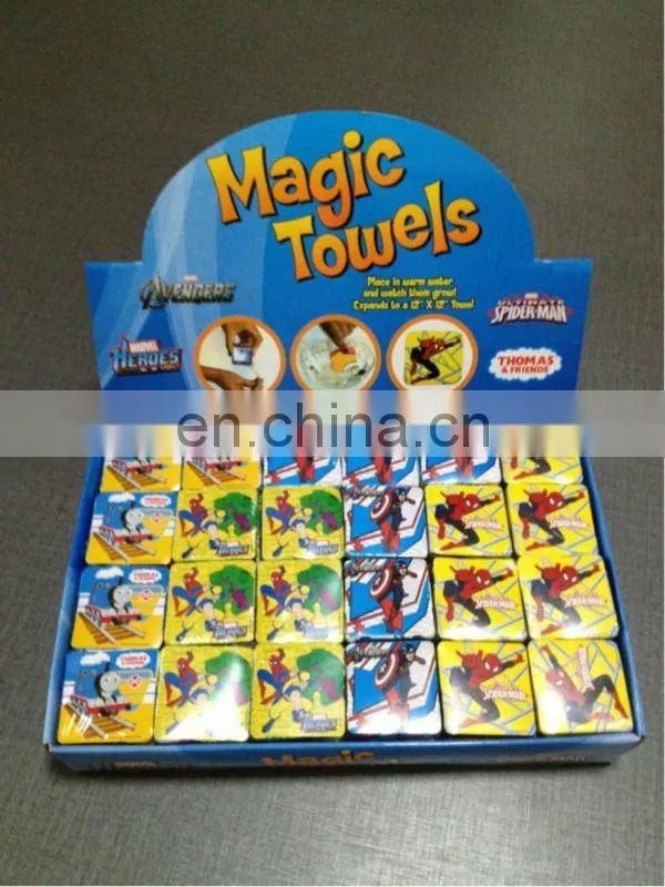 Wholesale ECO magic towel compressed towel promotion hand compressed towel