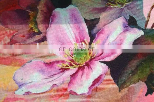 shaoxing winfar made in china DTY scuba digital printed knitting fabric for garment