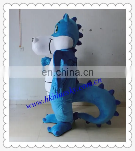 2014 custom blue dinosaur mascot