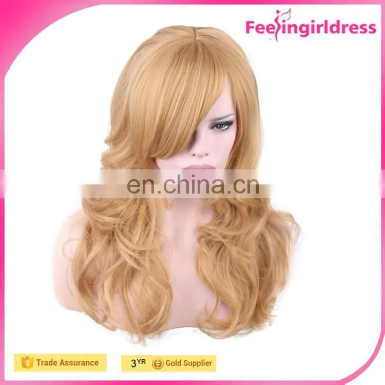 Coloful men japanese hot cosplay wig synthetic hair wigs for men