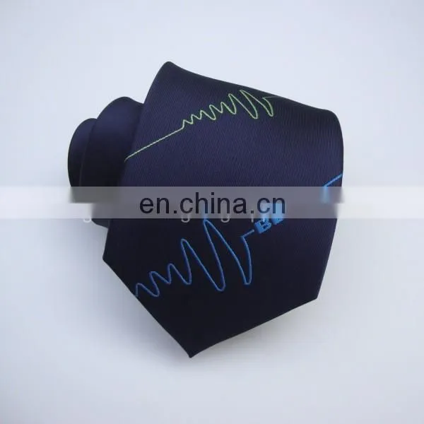 100% Polyester Jacquard Tie with Custom Logo