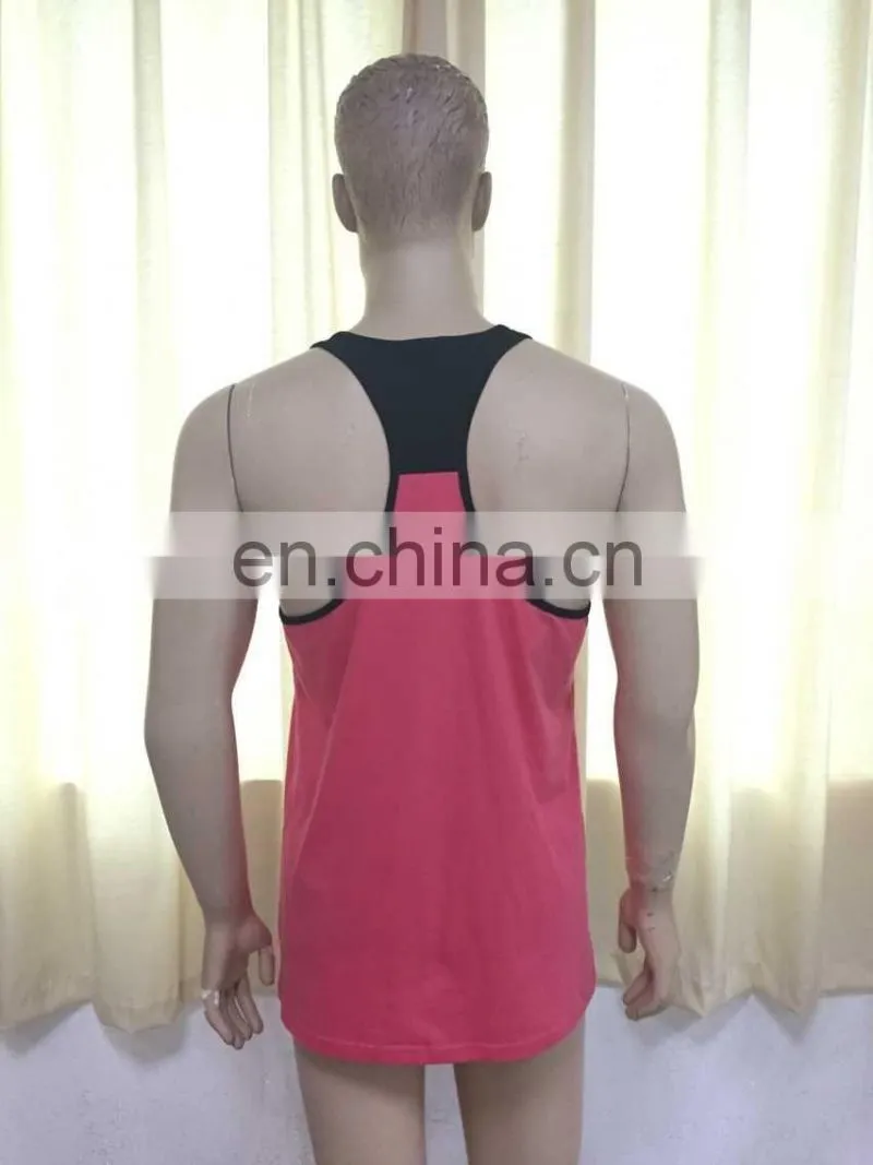 Yihao Trade assurance men clothing sleeveless fitness sportwear gym vest stringers